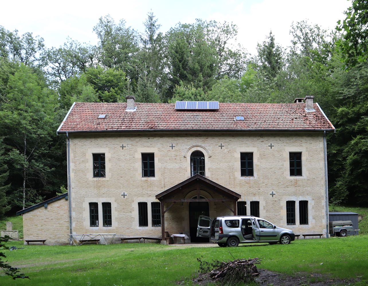 Haus an der Stelle von Rodingus' Einsiedelei nahe Beaulieu-en-Argonne