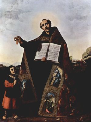 Francisco de Zurbarán: Romanus und Barulas, 1638, im Art Institute in Chicago