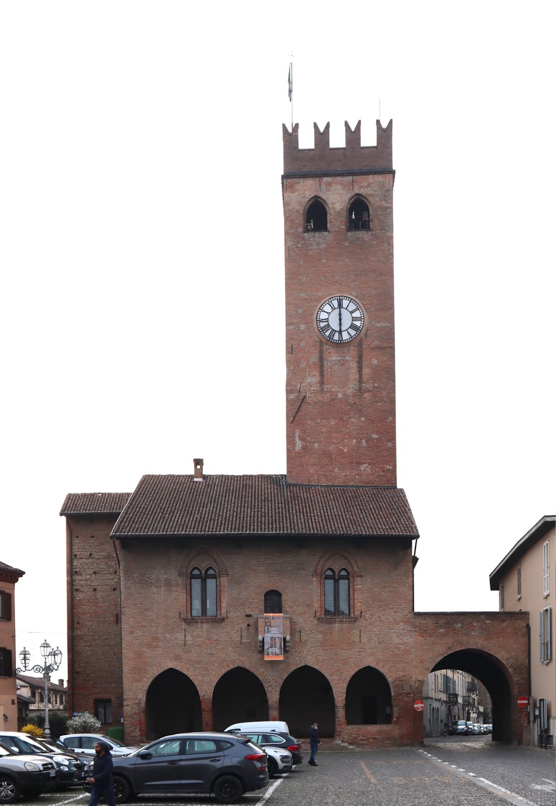 Castello dei Torriani und Bandello in Castelnuovo Scrivia