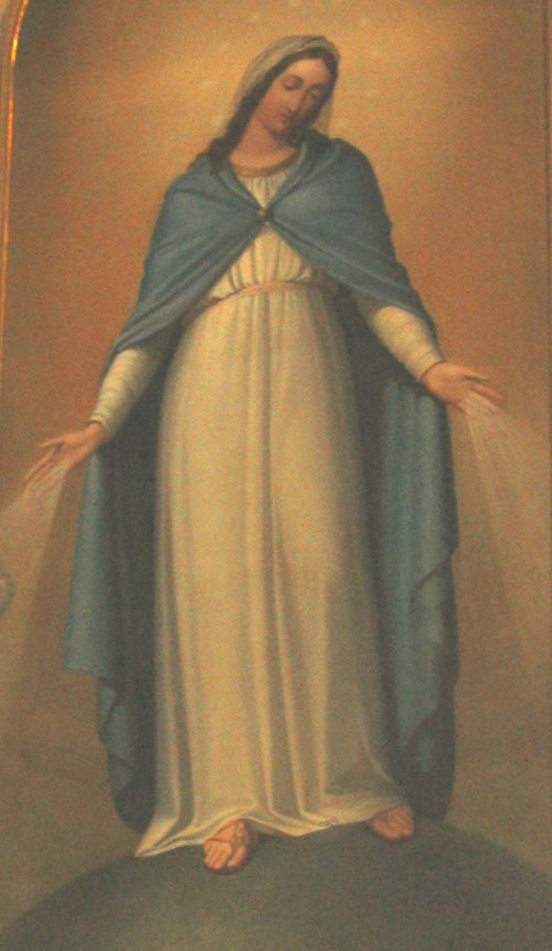 unbefleckte Empfängnis, Bild in der Kirche Santissima Nome di Maria in Rom