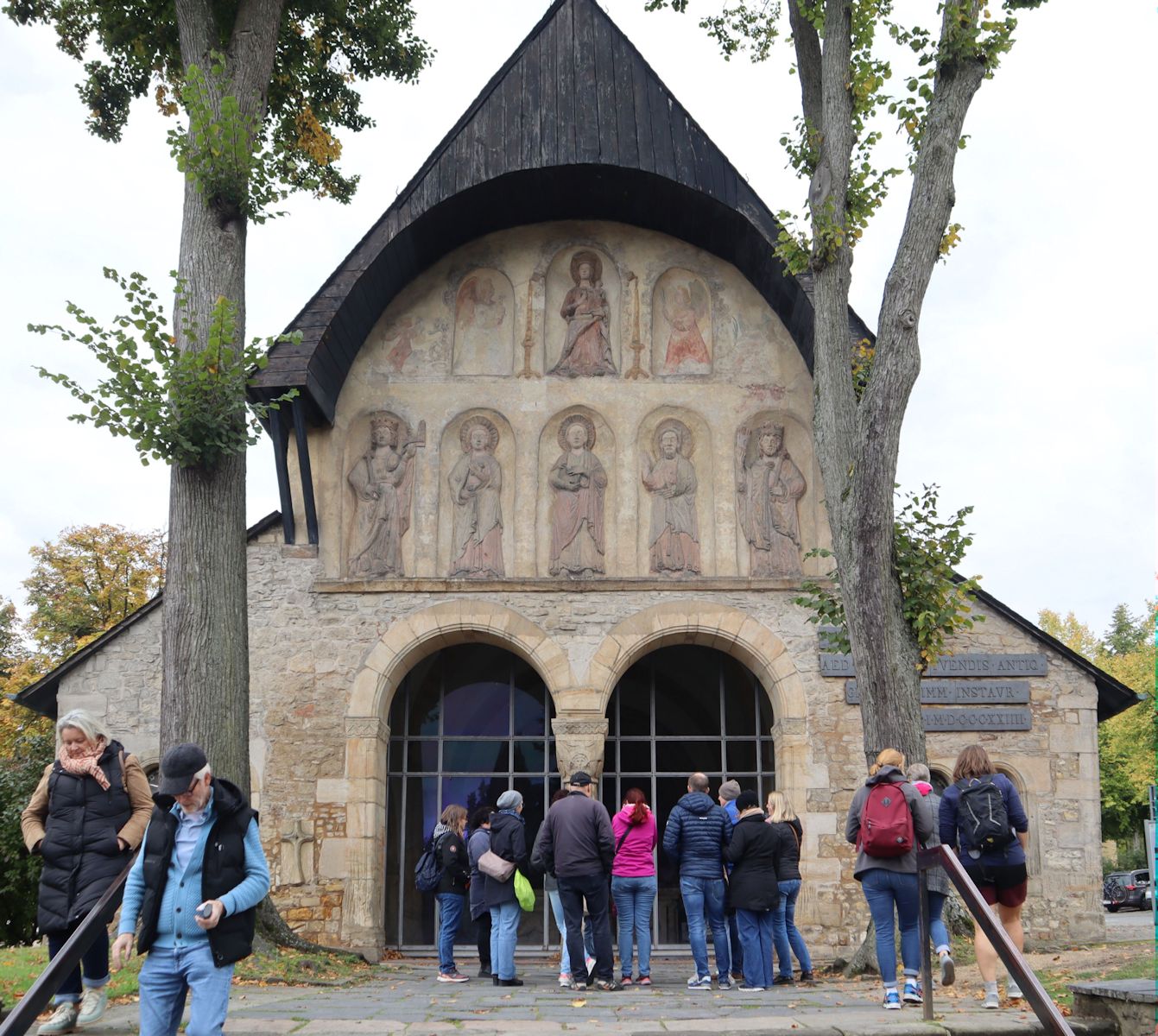 erhaltene Vorhalle des 1050 geweihten, 1819 abgebrochenen Domes in Goslar